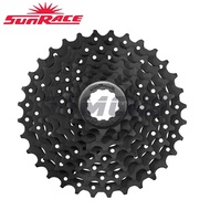 SunRace MTB Bike Road Folding Bike 8 Speed Cassette 11-34T Black Compatible Shimano Sram