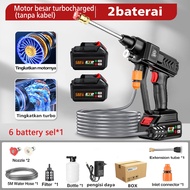 CHIC Cordless jet cleaner tekanan tinggi Mesin cuci mobil dan motor 10 baterai 998V 160bar 35000mah 