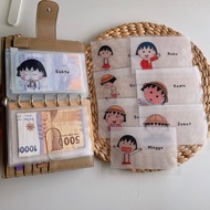 (1 pcs CASH ENVELOPE A7 for binder A7) for journaling or budgeting CAN BE CUSTOMIZED A7 Paper