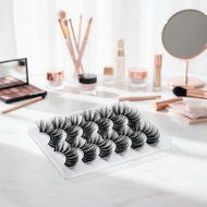 5 Pairs 8D Fluffy Thick Messy False Eyelashes: Sparkling Eyes, Enhance Your Beauty, Make a Bold Stat