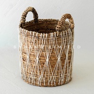 Byhand Limited Banana Basket Large Basket-Natural Home Decor BANYAN BASKET L/