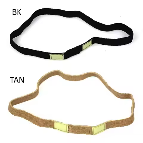 Reflective Cat Eyes Helmet Straps Outdoor Sports Helmet Elastic Band for M1 M88 MICH Helmet