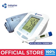 Indoplas Powered BP105 Blood Pressure Monitor FREE Digital Thermometer