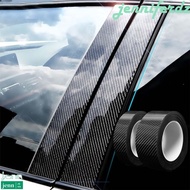 JENNIFERDZ Carbon Fiber Car Sticker DIY Waterproof Car Styling Accessories Adhesive Tape Auto Door Sill Side Mirror Anti Scratch Tape
