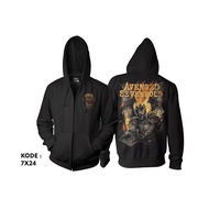 Avenged sevenfold hoodie zipper a7x jacket 7x24