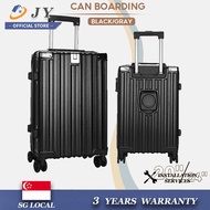 JY Luggage Lightweight Trolley Bag Suitcase 20inch Luggage Trolley Bag With Hanger Luggage Bag