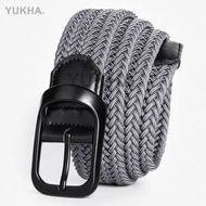 Men's elastic belt, casual knitted model, imported TESTAN belt for men TS01