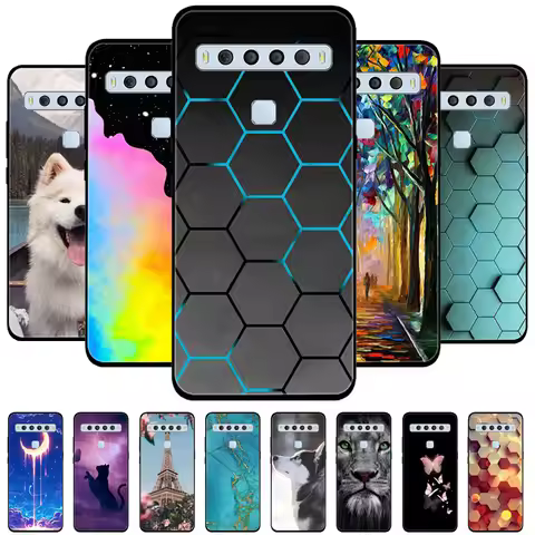 Phone Case For TCL 10L Cases 10 Pro Soft Silicone Cover For TCL 10L 10 Lite 5G UW 10Lite 10Pro 10 L 