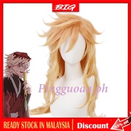 Anime Demon Slayer Kimetsu No Yaiba Doma Douma Cosplay Wig Hair Heat Resistant Synthetic Wigs