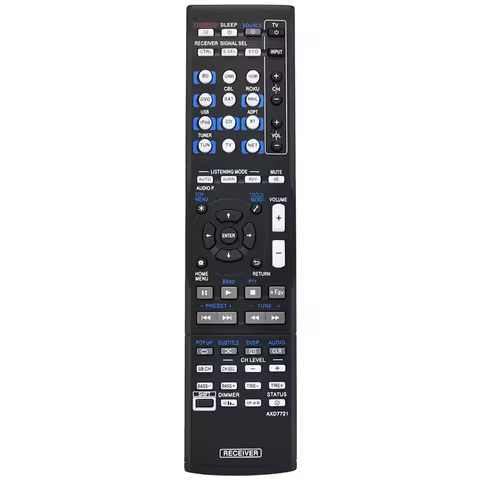 AXD7721 Plastic Remote Ccontrol For Pioneer AV Receiver VSX-45 VSX-44 VSX-454 VSX-824 VSX-830 VSX-83