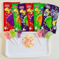 Big Foot Popping Candy Children's Educational Leisure Fruit Flavor Mixed Flavor High-value Candy Who