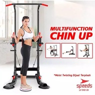 ALAT OLAHRAGA HOME GYM MULTI GYM FITNESS PULL UP CHIN UP POWER TOWER - IMPRESSIVE COZY