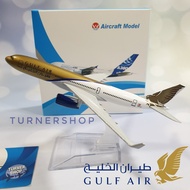 Gulf Air A330-243/Boeing 787-9 Dreamliner Aircraft Model 16cm Die-cast Metal Airplane