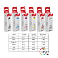 Canon GI-73 BK/C/M/Y/R/GY Ink Cartridge for G570 / G670 Printer
