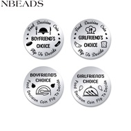 1Set PH 2pcs Decision Coin Funny Food Decision Coin Stocking Stuffers Gifts Double-Sided Decision Ma