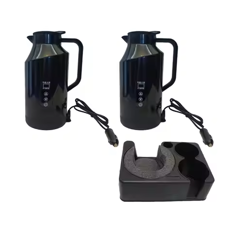 12V 24V 1.4L Car Kettle Electric Water Kettle Sealed Kettle Cover Stainless Steel Heater Bottle for 