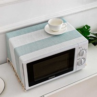 Nordic Fresh Microwave Oven Cover Anti-dust Cover Oven Cover Cloth Oil-Proof Household Refrigerator 
