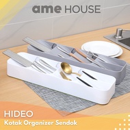 |AME|HIDEO Aesthetic Utensil Organizer Multifunctional Cutlery Organizer Minimalist Cutlery Organize