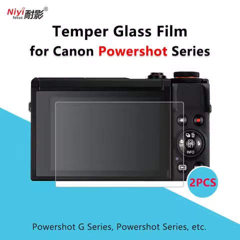 Camera Temper Glass Film for Canon Powershot Camera Screen Protector Waterproof HD SX740 SX730 G7X2 