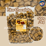 [HALAL] Bika Snack Fika Chocolate 500g / 1kg Crunchy Chocolate Bites Snack