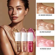Lakerain Glowmotions Glow Body Oil 100ml Long Lasting Hydrating Shimmer Bronze Non-Greasy Summer Bod