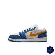 [ของแท้ ส่งไว PRE-ORDER] AIR JORDAN 1 LOW SE GS [400FRBLU/CHTNY] KDR6960 เช็คสินค้าทางแชท