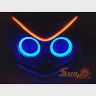 Daymaker Supra x 125 fi/ reflektor Lampu Depan Supra x 125 fi 2014-2021 custom