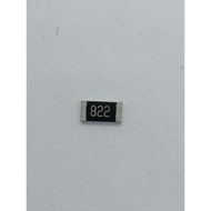 10PCS Taiwan-Grade 8.2k ±5%, 1206 SMD Resistor (822)