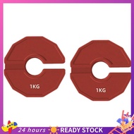 【HOT SALE】 2PCS Gym Micro-Type Plates Dumbbell Fractional Weight Plate Rubber Fractional Weight Plat