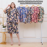 Rozy Batik / Setelan Kulot Jumbo Gogo / Setelan Baby doll