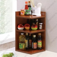 Kệ đựng gia vị kệ nhà bếp kệ sách góc tường gỗ MDF nhập khẩu dễ lau chùi lắp ghép - NSD Furniture