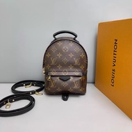 LV路易威登 老花迷你雙肩包小書包