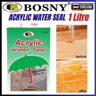 BOSNY Acrylic Water Seal B263 1 Liter (MADE IN THAILAND)
