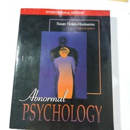 buku import original abnormal psychology by Susan nolen-hoeksema