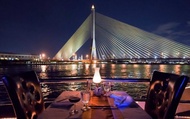 曼谷自由行-浪漫夜遊湄南河、豪華昭披耶公主遊船體驗、賞夜景、吃美食｜贈自助晚餐