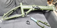 軍綠色 Dahon K3 14吋淨車架