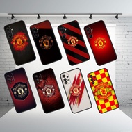 soft black TPU Samsung M15 20 30 35 55 31 51 A40S A41 A42 Manchester United4 phone case