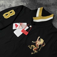 Shirt GIORDANO 3D Lion Embroidery Giordano Collar T-Shirt for Adult Men Giordano StarboyPOLO Shirt