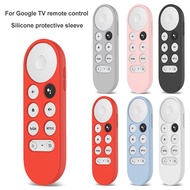 Remote Control Case For 2020 Google Chromecast Smart TV Silicone Protective Cover Anti-Drop Non-Slip Soft TV Remote Case