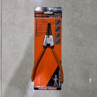 Snap Pliers 7" Bent Open-Pointed Circlip Pliers, 7 Inch Press-Open Circlip Pliers