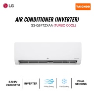 LG Wall Mounted Air Conditioner Inverter - Turbo Cool (2.5HP/24000BTU) S3-Q24TZXAA