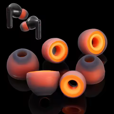 1 Pair Replacement Silicone Memery Foam Eartips Earplugs For Sony WF-1000XM4 Universal Earphone with