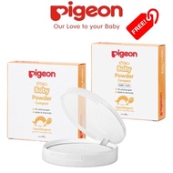 [BEBIBELLE] BUNDLING Package Pigeon Baby powder compact Baby compact powder + Pigeon Chamomile White