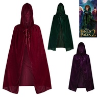 Cloak Hocus Pocus Costume Cosplay Party Role Play Amine Halloween
