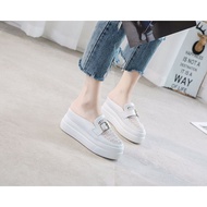 Mesh Thick-Soled Chic Slippers - Ideal for Warm Weather | Women's Fashionable Hong Kong Inspired Des