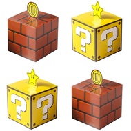 Super Mario Candy Box Props Brick Comics Mario Theme Party Gift Bag Gift Decoration Supplies