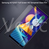 Samsung Galaxy A21S A21 Screen Protector Full Cover Tempered Glass Screen Protector Film