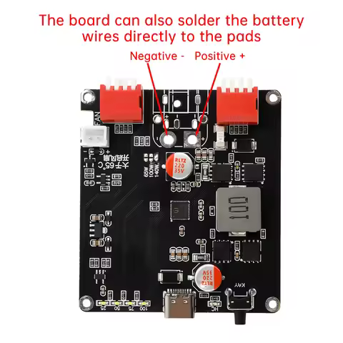 140W Bidirectional Fast Charging 2S 3S 4S 5S 6S Lithium Battery Charging Board Li-ion Lifepo4 BMS ch