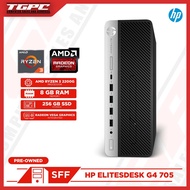 TGPC / SFF / HP Elite Desk G4 705 Ryzen 3 2200G Radeon Vega Graphics / 8 GB & 256 GB / USED