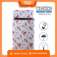 Washing Machine Cover, 9-12kg Top Load Cover Washing Machine, Dustproof, Waterproof, Sun-proof